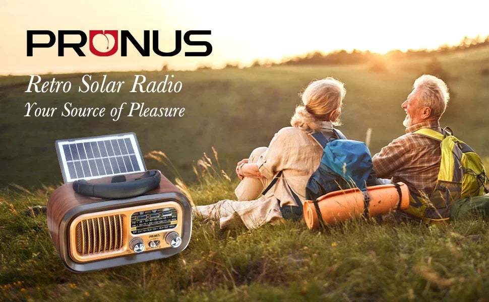 Golon Bluetooth Speaker Oem Pocket Portatil Mini Antigo Retro Wooden Solarea Solar Panel Transistor Am Fm Sw Radio Music Player