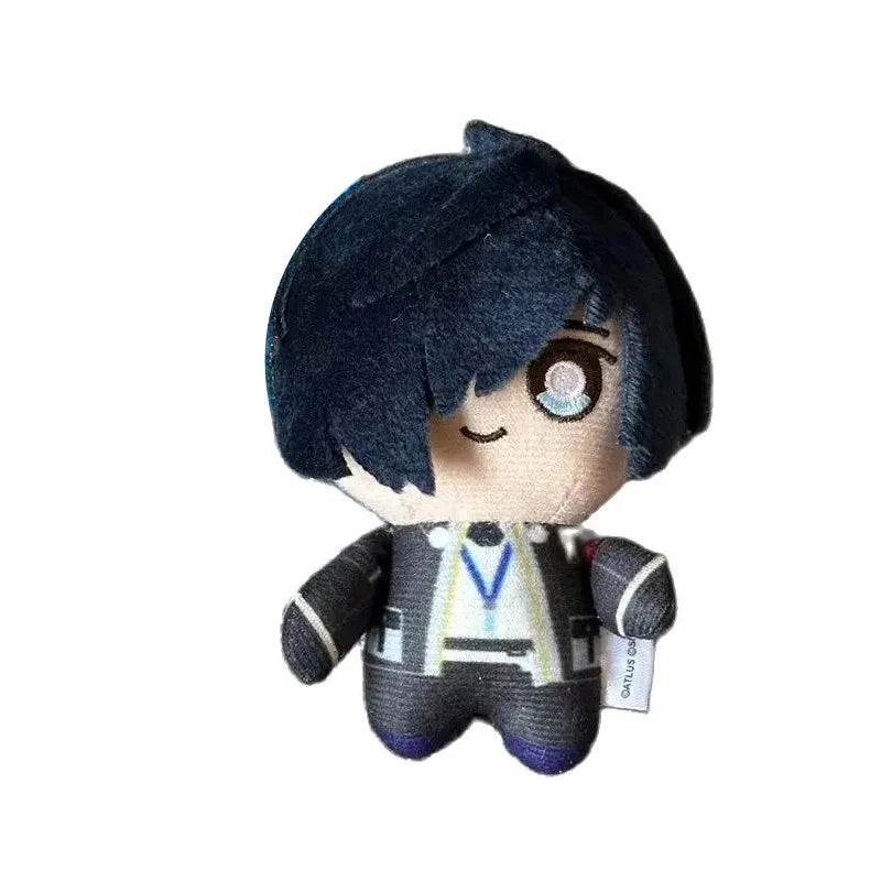 10cm New Persona Plush 25th Anniversary Aegis Joker Amamiya Ren Gorou Akechi Cosplay Anime Plushie Pendant Christmas Gifts