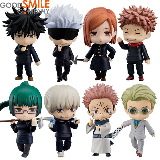 Original Good Smile Nendoroid Jujutsukaisen GSC Fushiguro Megumi&Satoru Gojo&Kugisaki Nobara&YUJI ITADORI&Maki Zenin&Toge Inumak