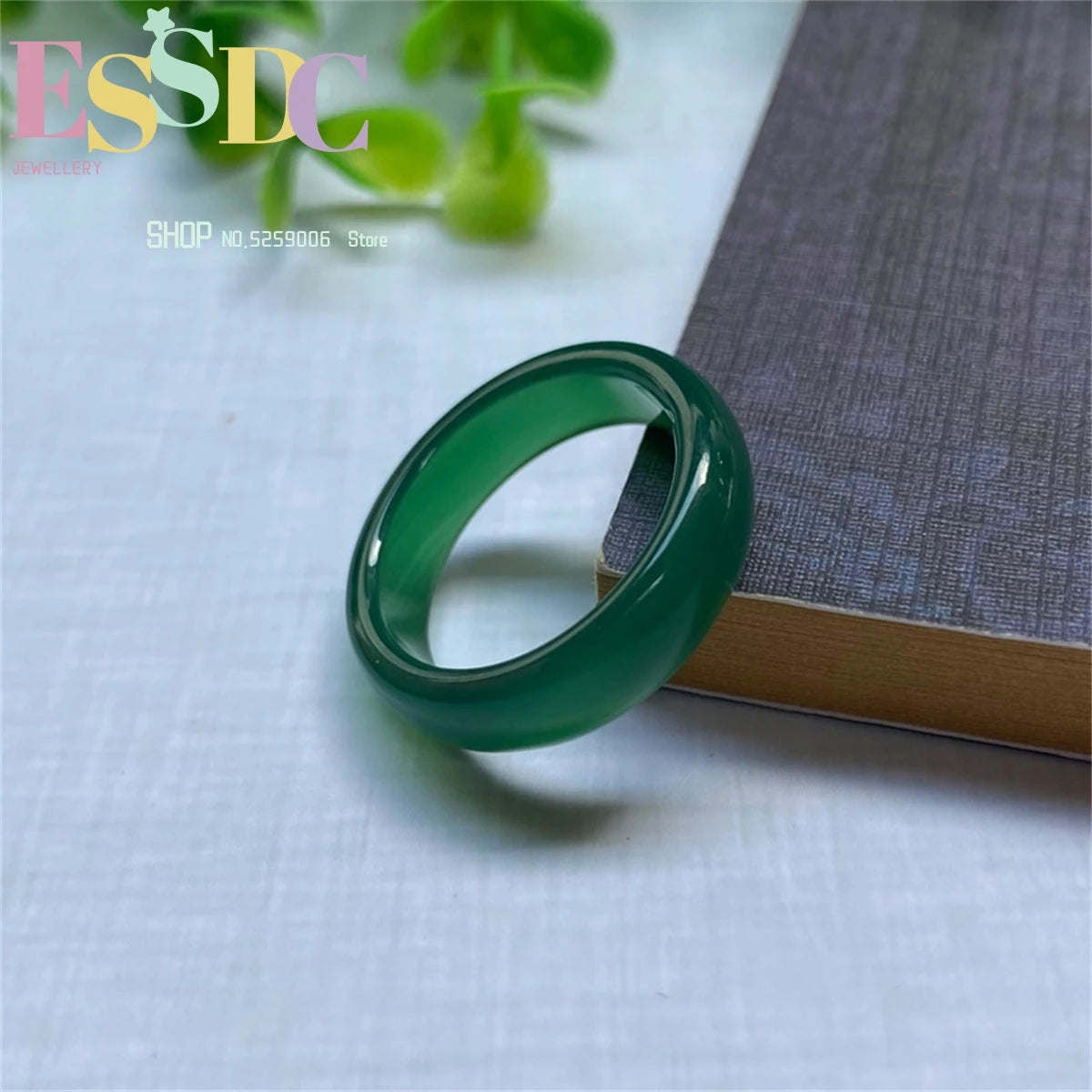 Hot Sale Natural stone rings jewelry a diversity of stones Six kinds of models Unisex Circle Natural Stone Finger Rings charms