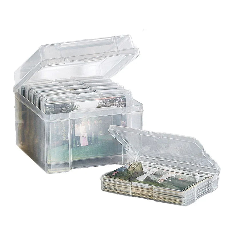 5 X 7 Inch Photo Storage Box Multi-functional Sorting and Organizing Box Parts Hardware Plant Seed Storage Box