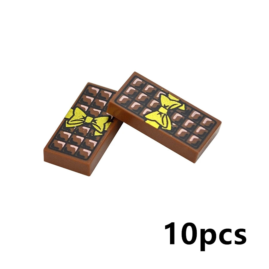 City Mini Food Toys Building Blocks Hamburger Fries Bread Pizza Cake Dessert Food Chocolate Fish Cookies MOC Bricks Kids Gift