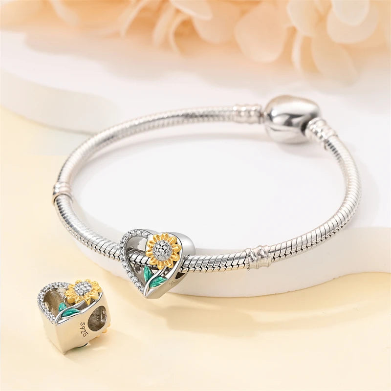 925 Sterling Silver Exquisite Luminous Firefly Bulb Star Chameleon Charms Pendants Fit Pandach 925 Original Bracelet DIY Jewelry