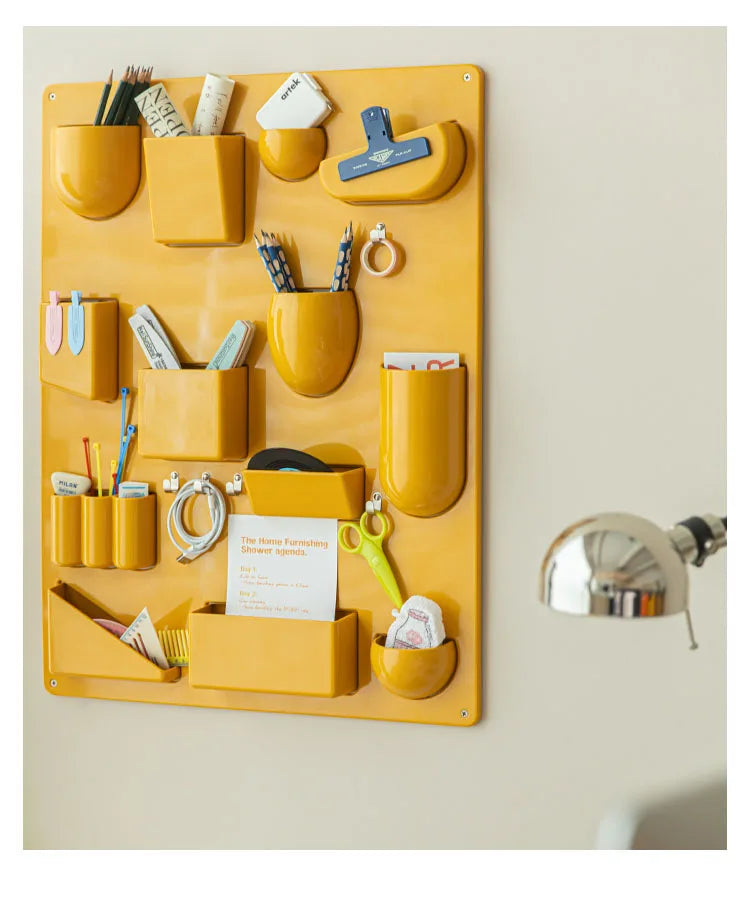 Storage Rack for Wall Holder Offices Kitchens Organizer Workshops Bathrooms Children's Rooms Different  Shapes Size Hooks Clips