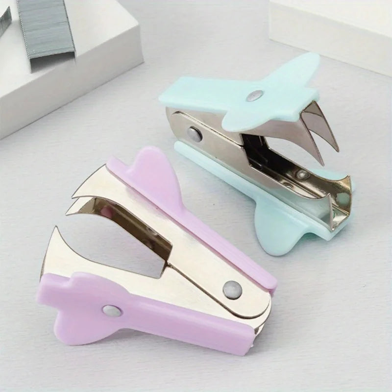 Random Colors Office Desktop Staples Stapler Remover Stationery Tools Staple Remover for Office Desk Accessories