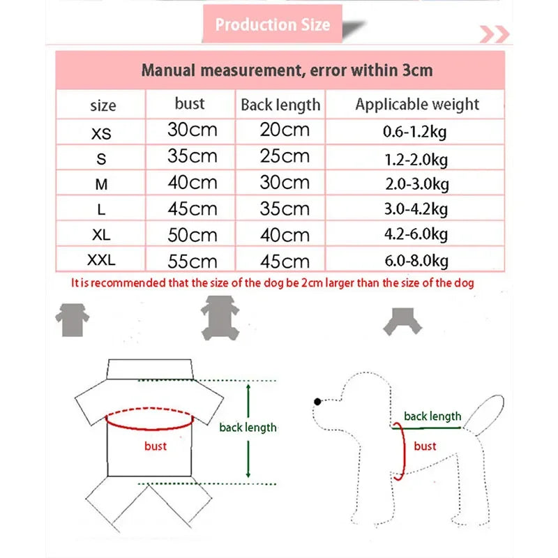 Dog Pajamas Pet Clothes for Small Dogs Cat Overall Suit Dog Puppy Jumpsuit for Dogs Chihuahua Sleepingwear Pet Clothing Coat