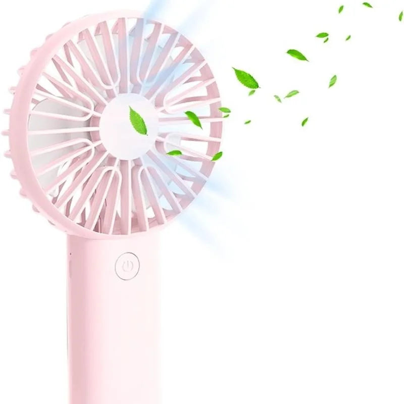 Handheld Fan Rechargeable Portable Mini USB Fan 3 Speed Mini Fan with Phone Holder