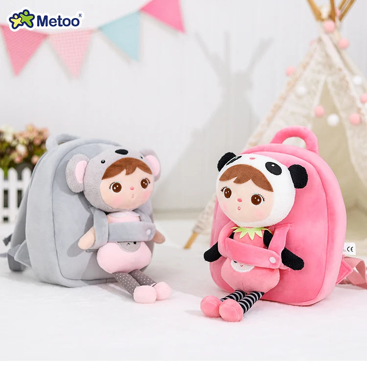 Plush Backpack Metoo Doll Kids Toys Stuffed Rabbit Plush Toys For Girls Newborn Baby School Shoulder Bag In Kindergarten