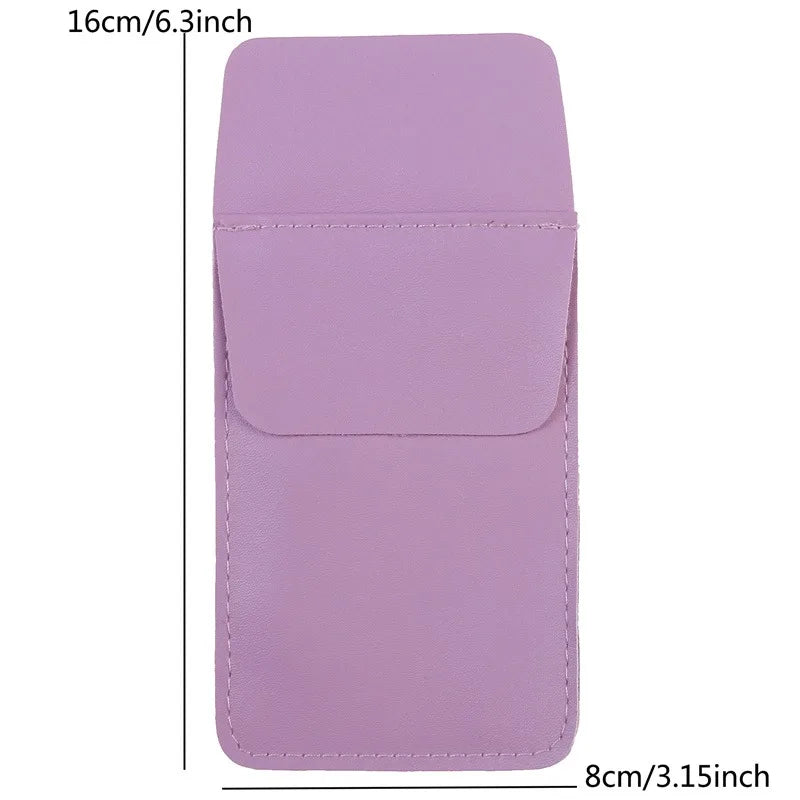 PU Leather Pencil Bags for Clothes Pocket Doctor Nurse Staff Leak-proof Pen Pouch Hospital Business Pen Holder Supplies