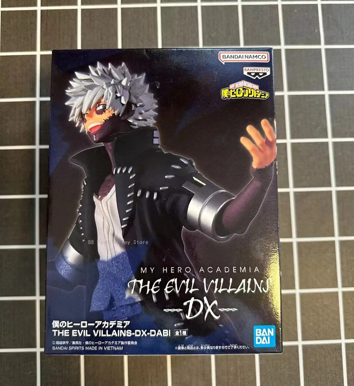 In Stock Original  Bandai Anime My Hero Academia THE EVIL VILLAINS-DX-DABI PVC 20CM Action Figure Toy Collection Gift Model