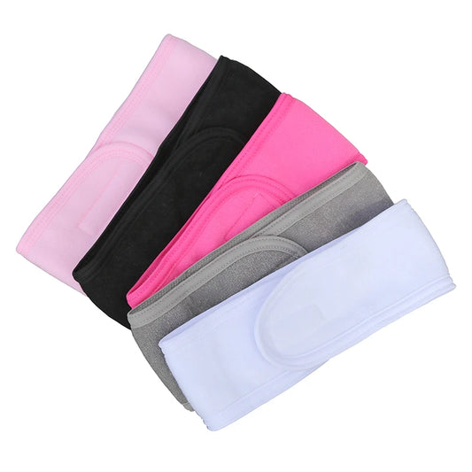 Women Soft Toweling Hair Accessories Girls Yoga Headbands for Face Washing Bath Makeup Hair Band Adjustable SPA Facial Headband