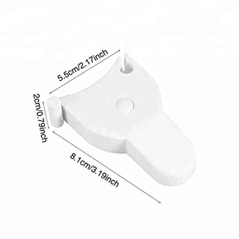Automatic Telescopic Tape Measure 150cm/60 Inch Self Retracting Triple Circumference Ruler Sewing Ruler Waist Ruler