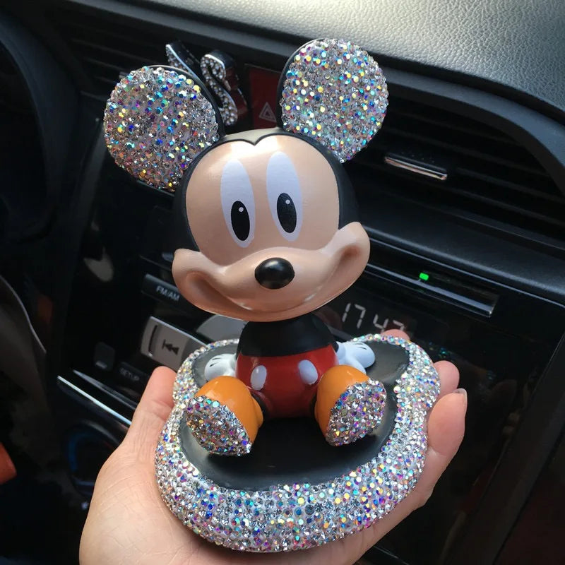 Anime Cartoon Mickey Minnie Action Figure Model Toy Proposal Wedding Decoration Car Ornament Christmas Gift Ffor Boys And Girls