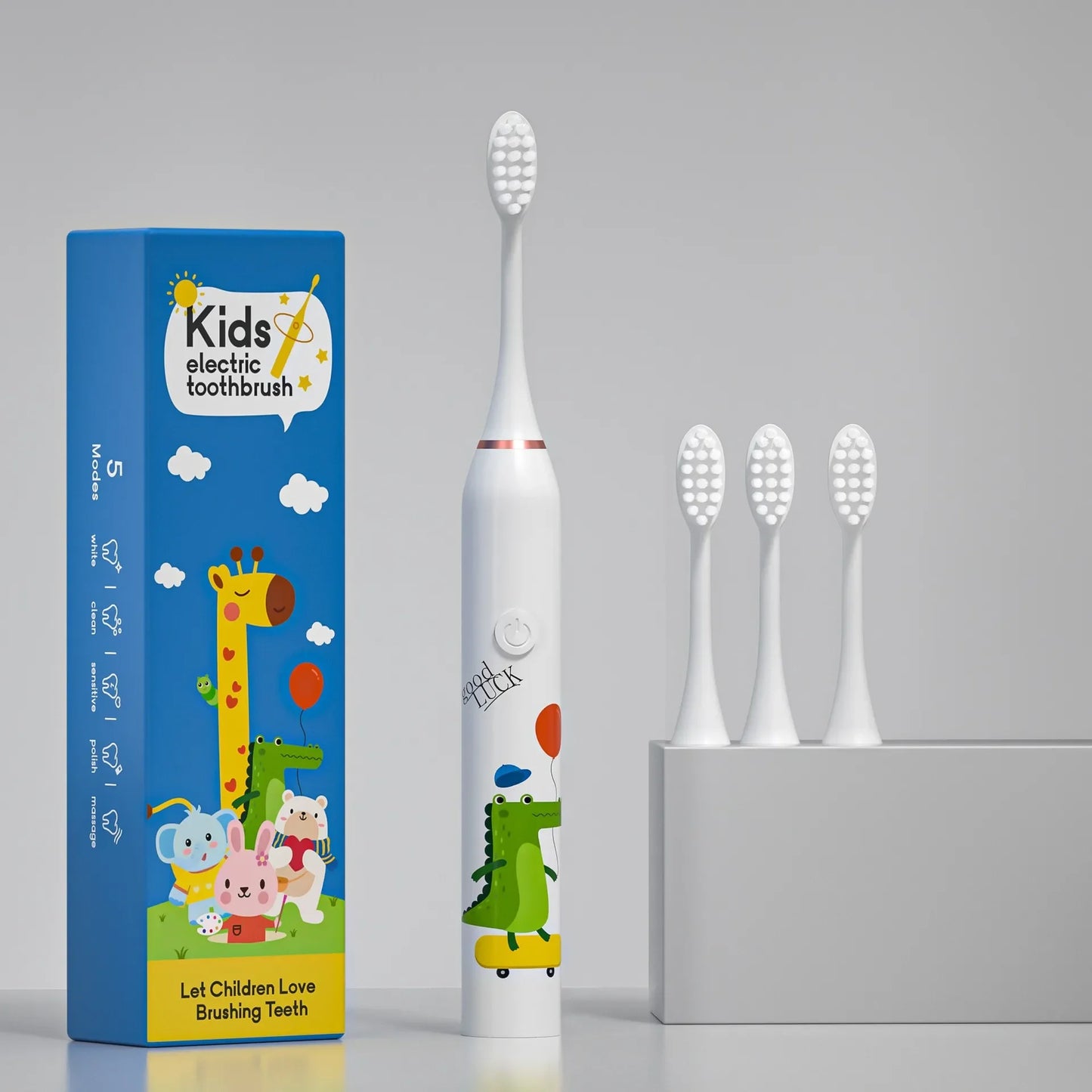 New Child Sonic Electric Toothbrush Electric Usb Cartoon Toothbrush for Kids Replace Toothbrush Kids Electric Toothbrush