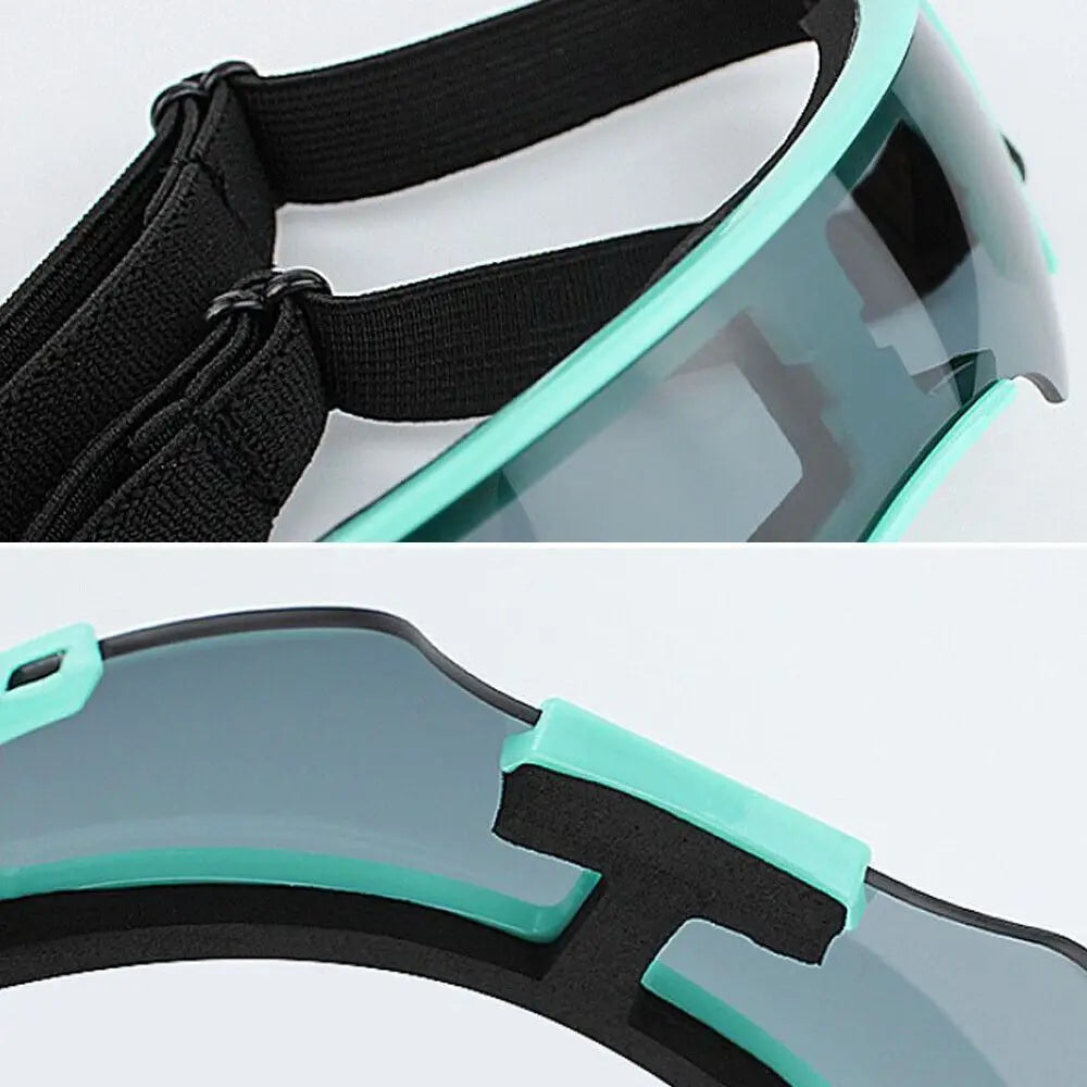 Dog Goggles Dog Sunglasses Adjustable Strap for Small Breed UV Protection Eyewear for Small Dog puppy Outdoor Riding Driving