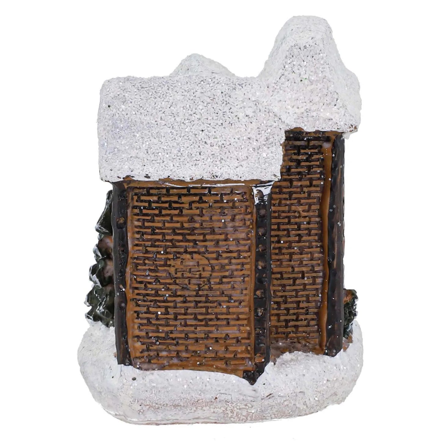 Christmas Pendant Drop Ornaments Brightness LED Light Up Small Village House Scene Christ Home Decoration Ornament Party Supplie