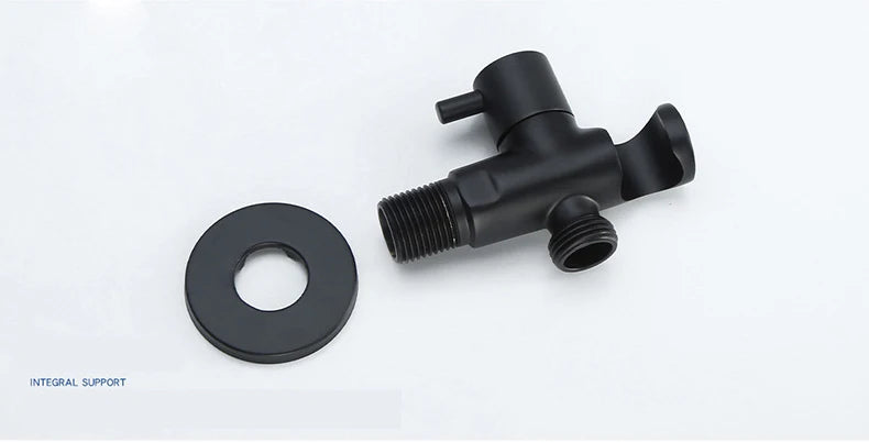 Brass Handheld Toilet bidet sprayer set Accessories Black Bidet Faucet for Bathroom sprayer shower head self cleaning White