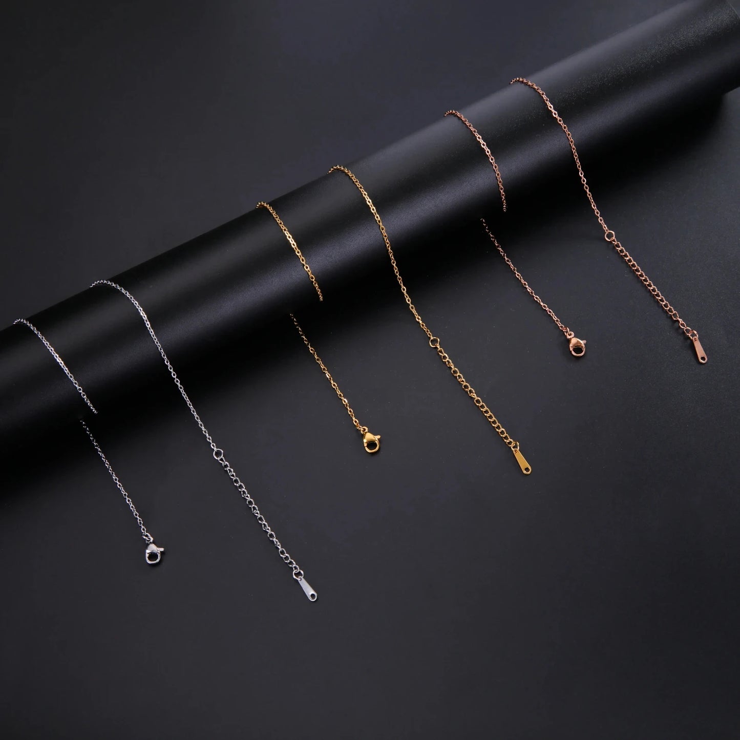 EUEAVAN 5pcs OM Buddhism Lotus Stainless Steel Charms for Jewelry Making Yoga Flower of Life Pendant DIY Necklace Bracelet Gifts