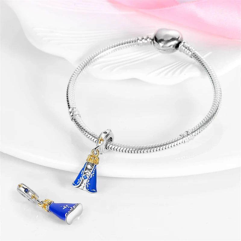 925 Sterling Silver Exquisite Luminous Firefly Bulb Star Chameleon Charms Pendants Fit Pandach 925 Original Bracelet DIY Jewelry