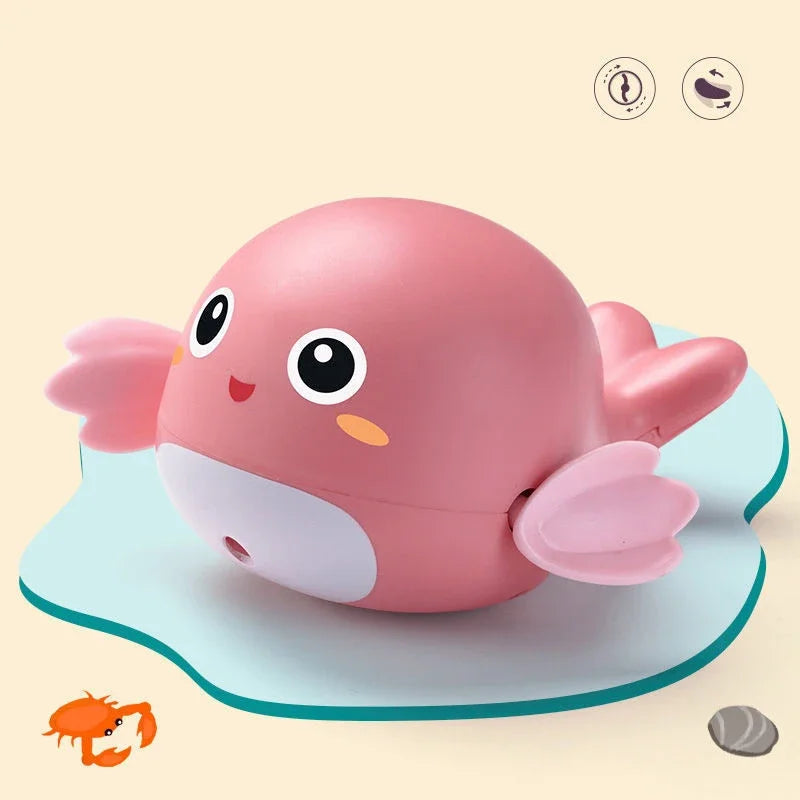 Play Water Swimming Toys Children Kids Bathtub Animals Shower Bath Clockwork Dolls Baby Summer Bathroom Bathing Cute Funny Toy