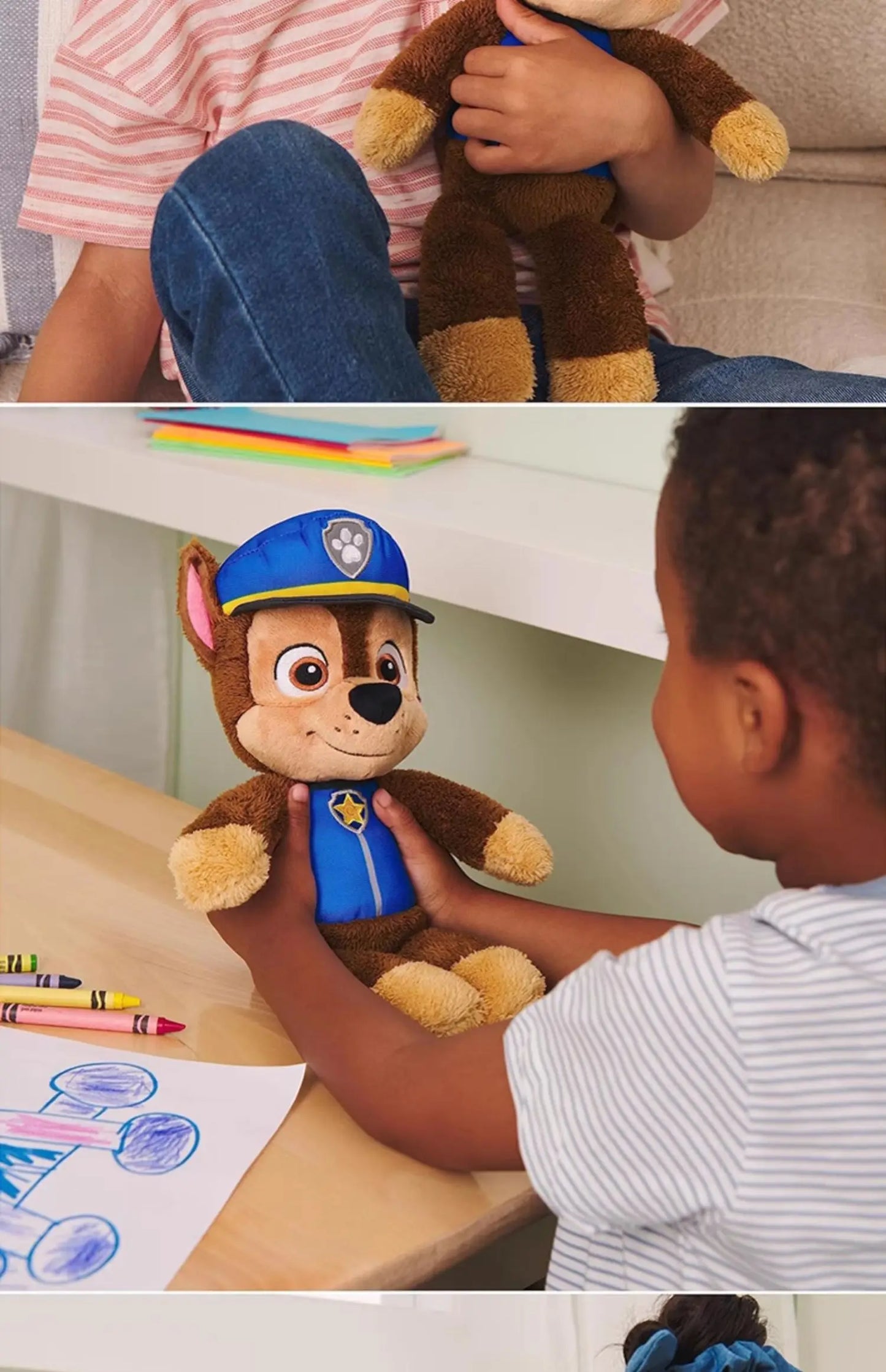 Genuine PAW Patrol Official Chase Skye Marshall Rubble Take Along Buddy Plush Toy Premium Stuffed Animal 13” 30cm Children Gift