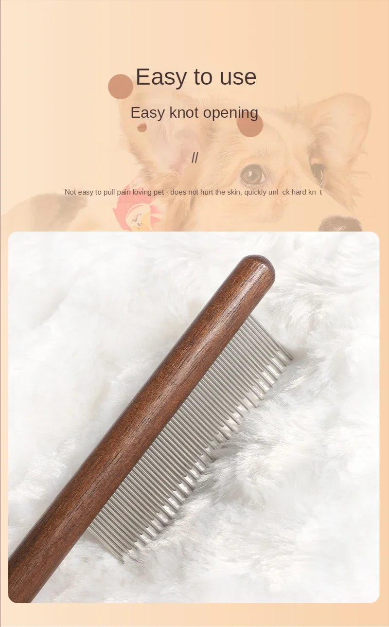 Stainless Steel Grooming Brush Long Hair pet Flea comb cat dog comb flea tick removal Tool Pet products