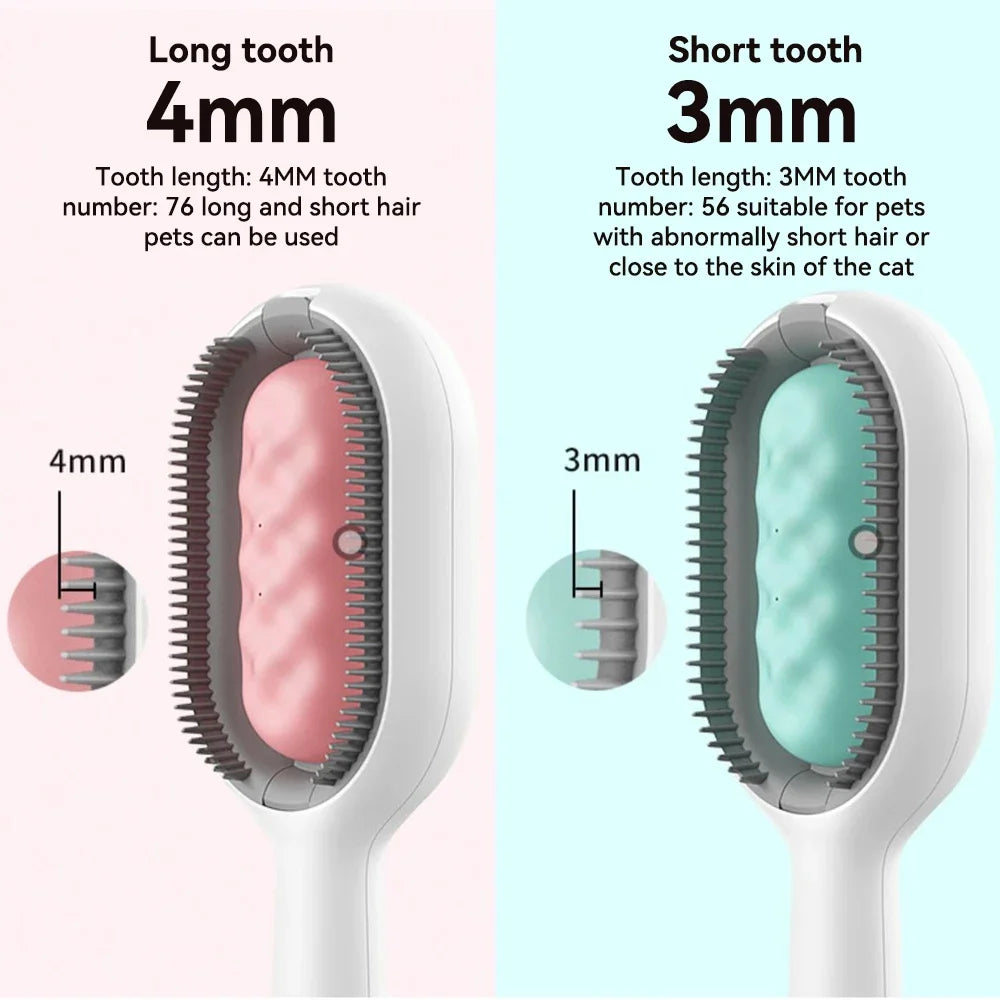 Cat Cleaning Floating Hair Removal Comb with Disposable Wipes Pet Grooming Accessories for Cats Gotas mascotas Dog Brush