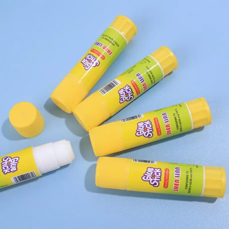 5-1Pcs Solid Glue High Viscosity Solid Glue Stick Safety Adhesive for Adhesive Home Art Paper Card Photo Glue Stick Stationery