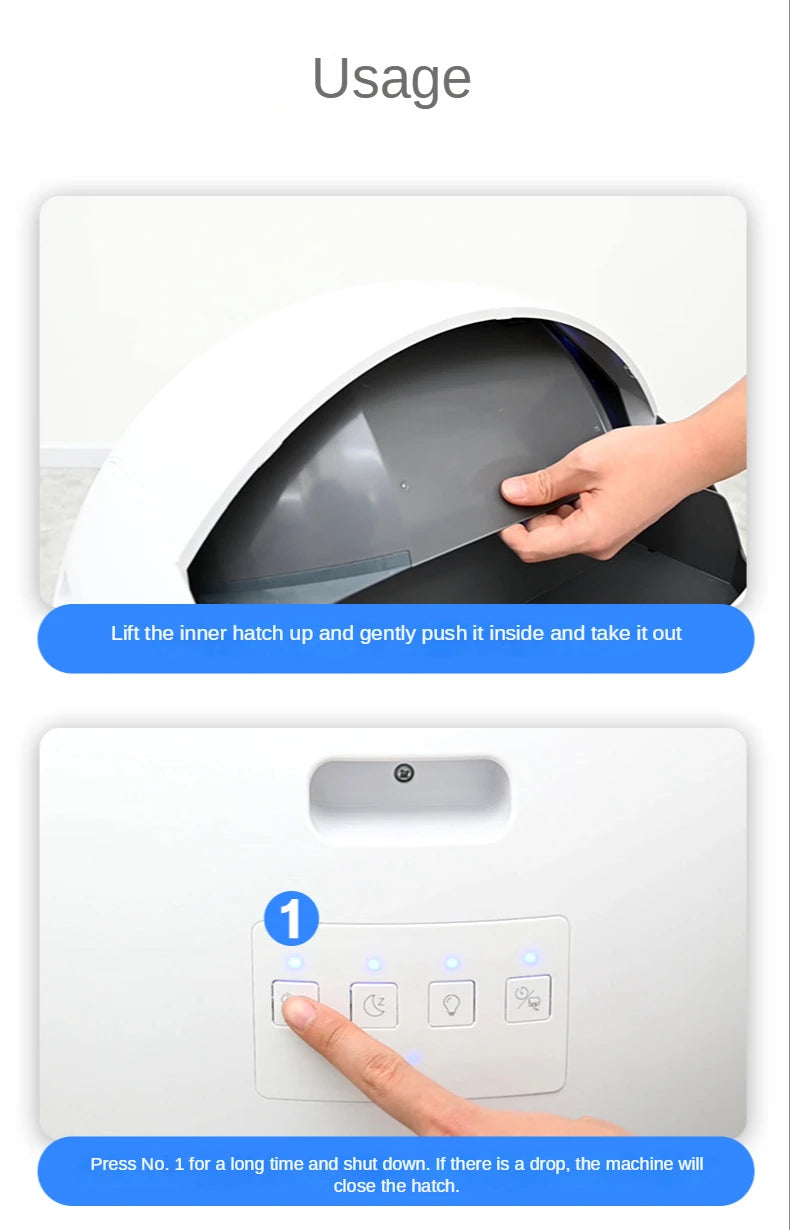 Elspet Automatic Cat Toilet Replacement Rake Cat Litter Box Accessories Cat Litter Shovel Rake Pet Products Arenero Autolimpieza