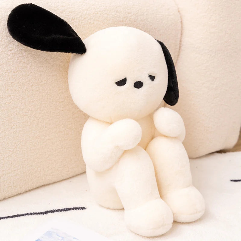 25/35cm Kawaii Lonely Emo Sad Puppy Doll Plush Toy Decompression Single Comfort Doll Toy For Boyfriend and Girlfriend