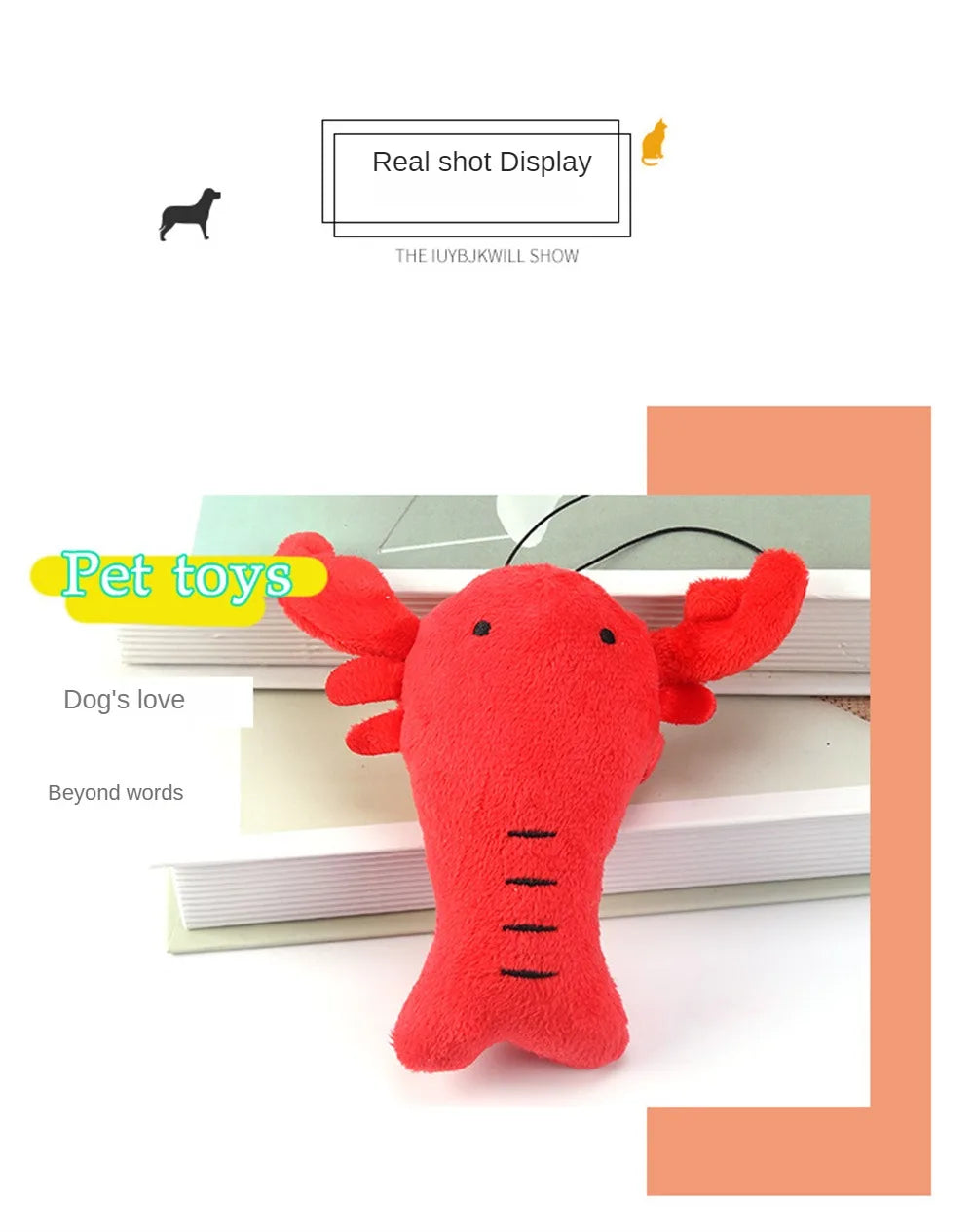 Cute Puppy Dogs Plush Toys Bite Resistant Pet Chew Toys Pet Cat Products Plush Squeaky Chew Toy Pet Supplies Dog Accessories