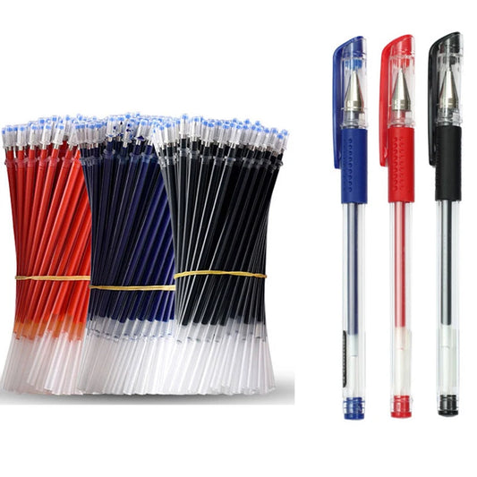 Haile Kawaii Gel Pens ink Refill Set 0.5mm Ballpoint Pen Bullet Tip School Journal Writing Signature Child Stationery Supplies