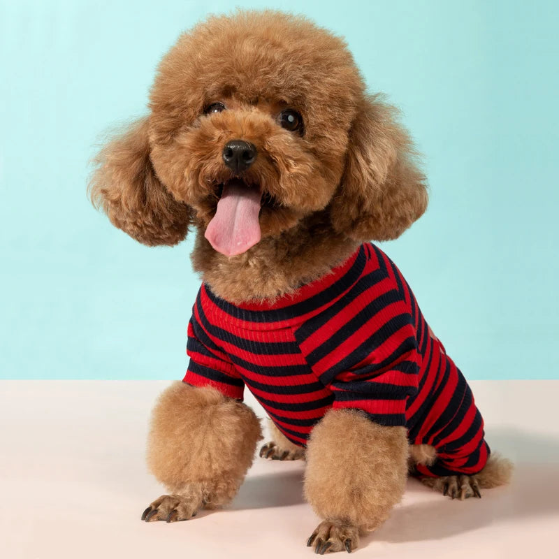 Dog Pajamas Pet Clothes for Small Dogs Cat Overall Suit Dog Puppy Jumpsuit for Dogs Chihuahua Sleepingwear Pet Clothing Coat