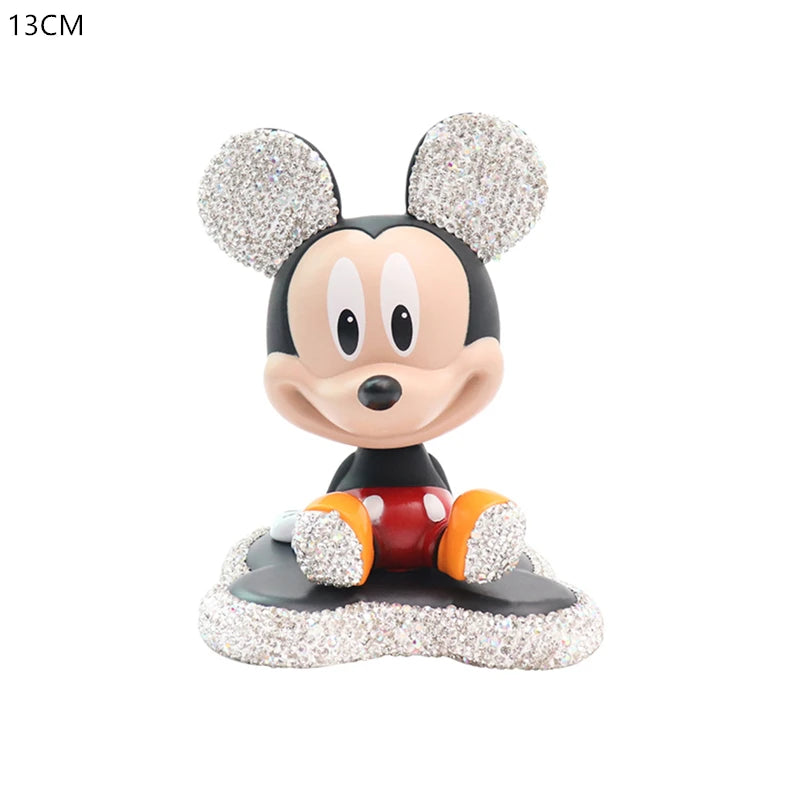 Anime Cartoon Mickey Minnie Action Figure Model Toy Proposal Wedding Decoration Car Ornament Christmas Gift Ffor Boys And Girls