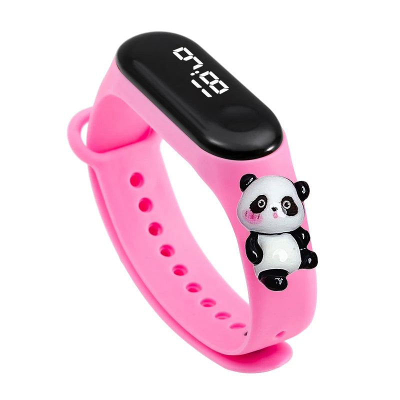 Waterproof Sports Watch for Kids Cartoon Dinosaur Unicorn Toys Children Led Digital Electronic Watch for Boys Girls Bracelet