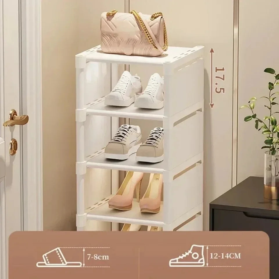 Shoe cabinet for home use, doorstep shoe storage, versatile and simple shoe rack, indoor storage artifact, modern and space savi