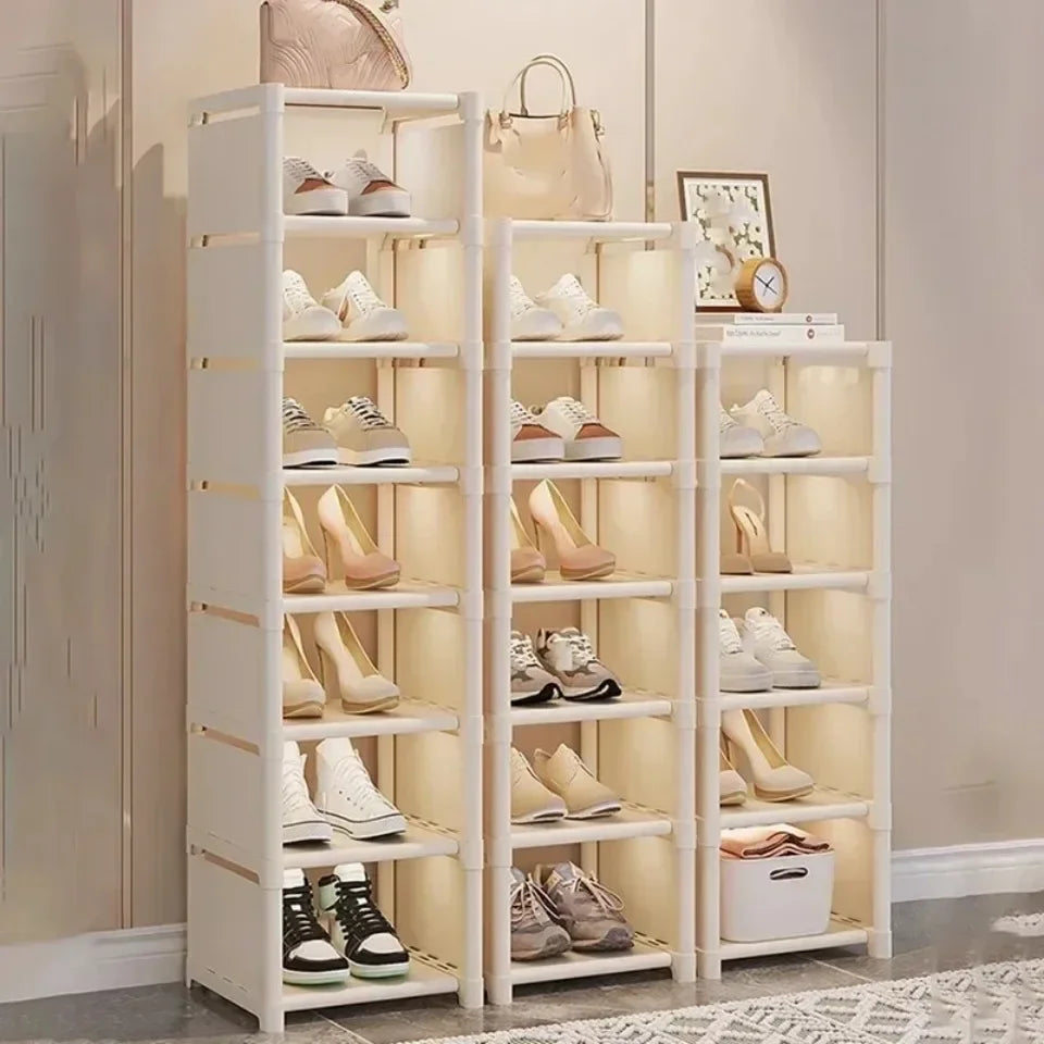 Shoe cabinet for home use, doorstep shoe storage, versatile and simple shoe rack, indoor storage artifact, modern and space savi