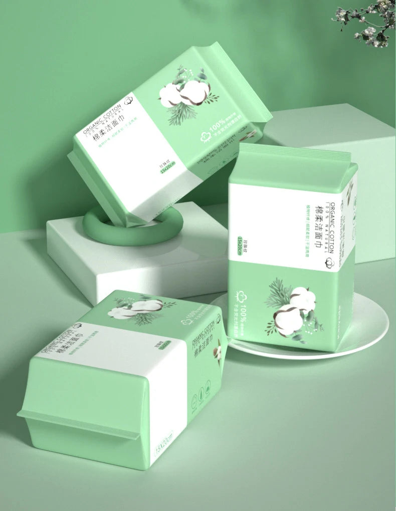 Disposable Wash Face Towel, Clean Face Towel, Make of Cotton, Remove Makeup Towel, Wash Facial Tissue