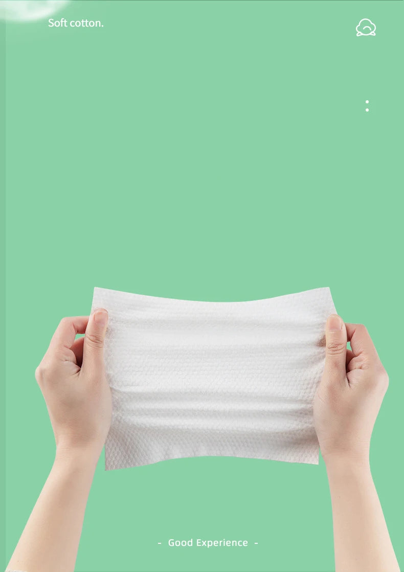 Disposable Wash Face Towel, Clean Face Towel, Make of Cotton, Remove Makeup Towel, Wash Facial Tissue