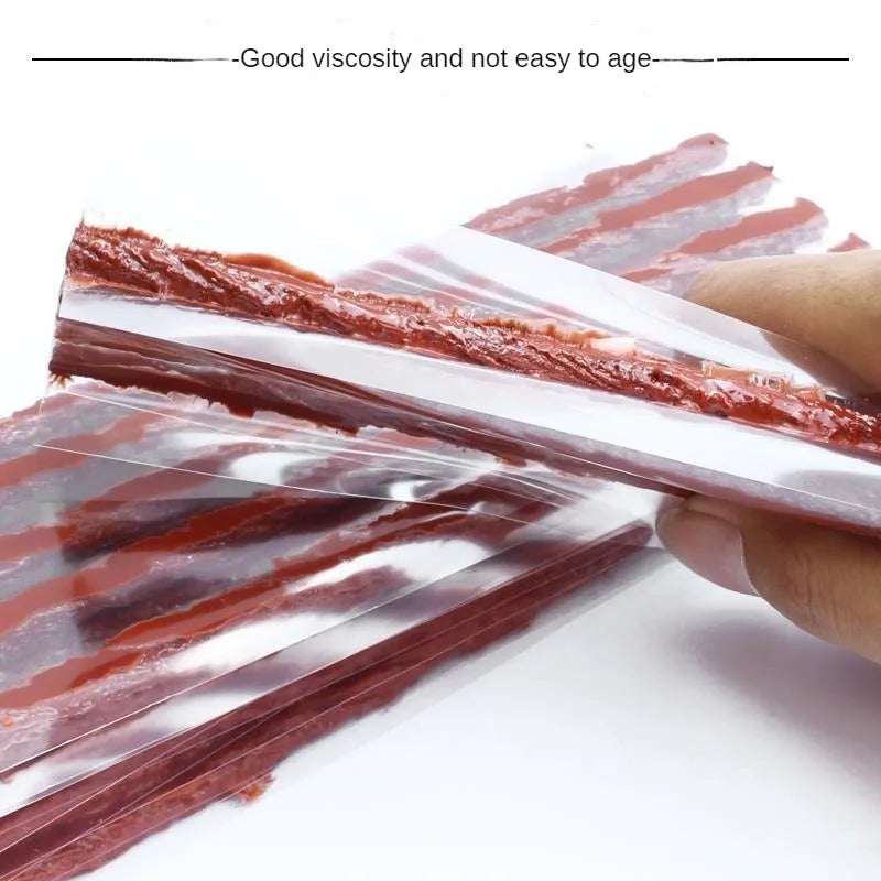 5/10Pcs Tire Repair Strips Tubeless Rubber Stiring Glue Seals For Car Motorcycle Tyre Puncture Kit Wicks Worms Tool Accessories