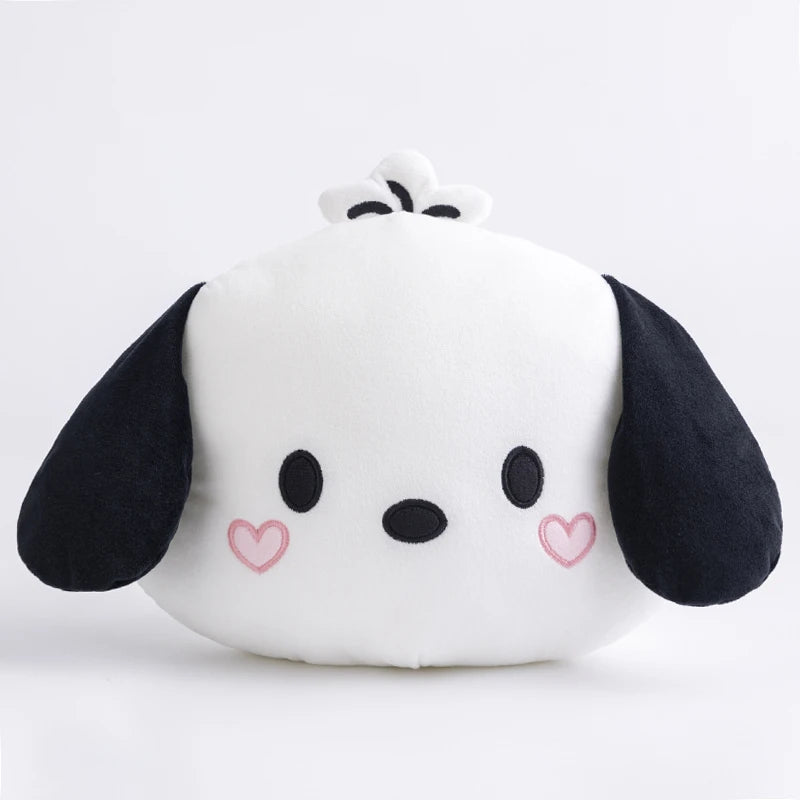 Cute Pochacco Headrest Seat Belt Cover For Car Seat Lovely Japanese Style Car Decoration Back Cushion Tissue Box Cover Gifts