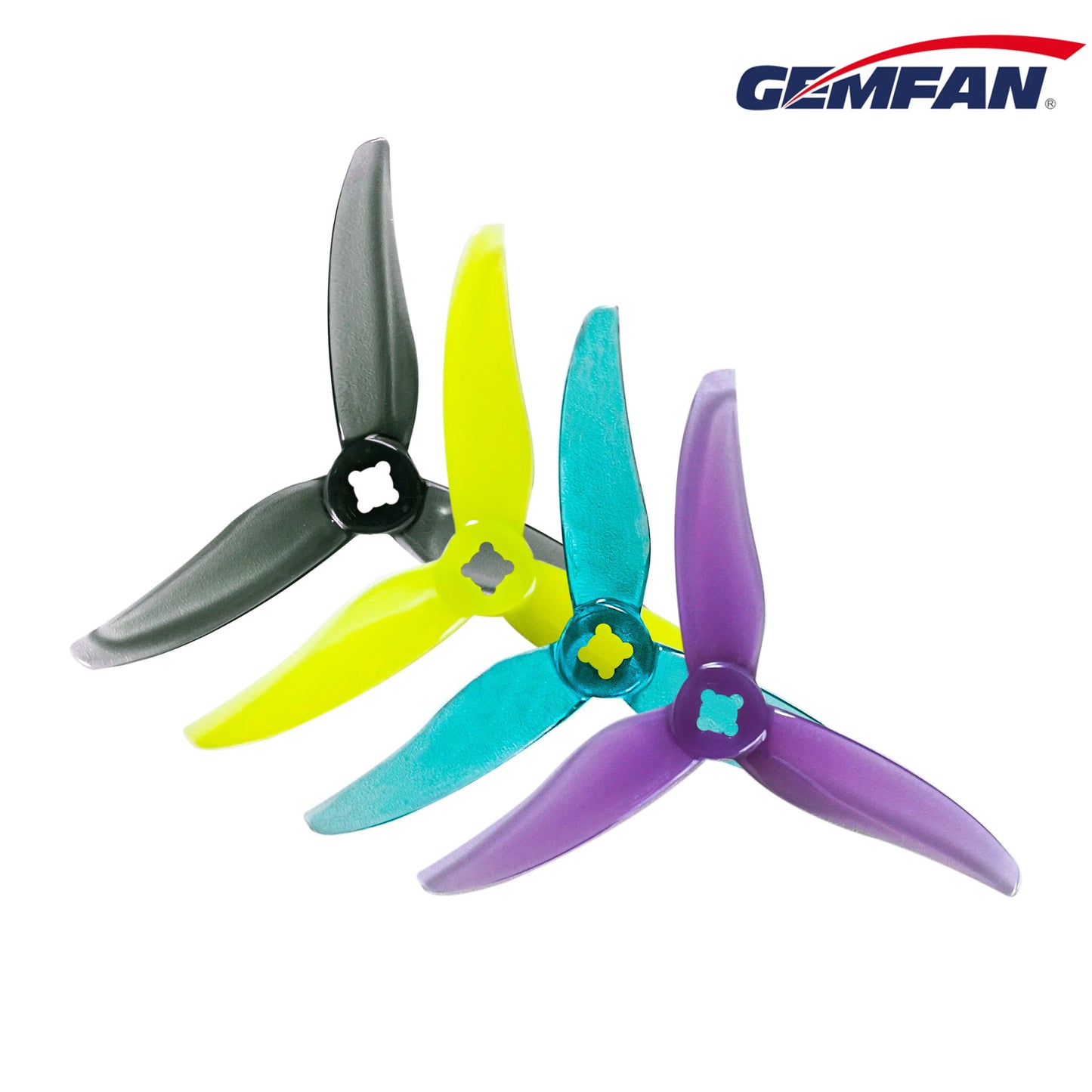 4PCS/2Pairs Gemfan Hurricane 3520 3.5X2X3 3-Blade PC Propeller for RC FPV Freestyle 3.5inch Cinewhoop Ducted Drones DIY Parts