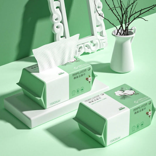Disposable Wash Face Towel, Clean Face Towel, Make of Cotton, Remove Makeup Towel, Wash Facial Tissue