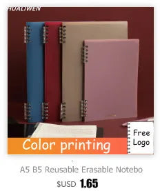 High Quality Binder Notebook A4/B5/A5 Loose Leaf Spiral Notebook Paper Diary Removable Simple Thickened Coil Shell Notebook