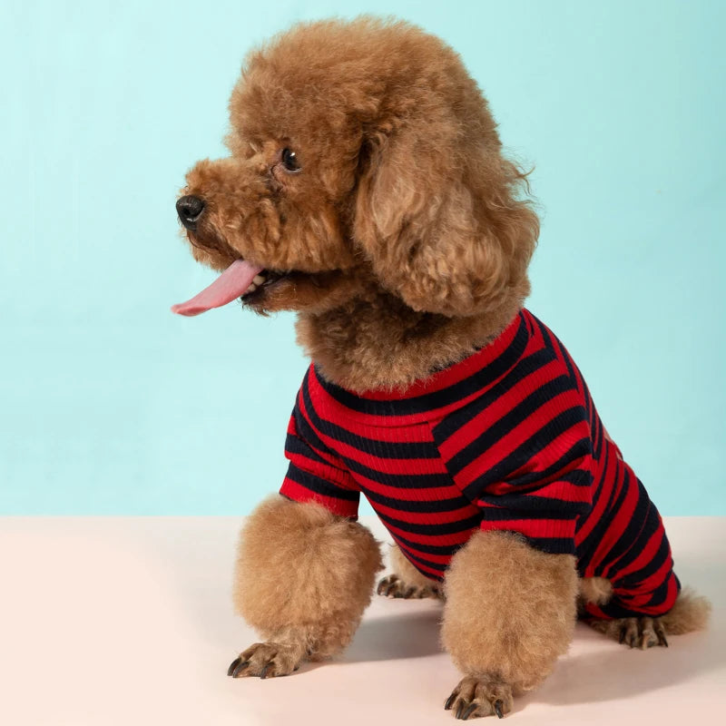 Dog Pajamas Pet Clothes for Small Dogs Cat Overall Suit Dog Puppy Jumpsuit for Dogs Chihuahua Sleepingwear Pet Clothing Coat