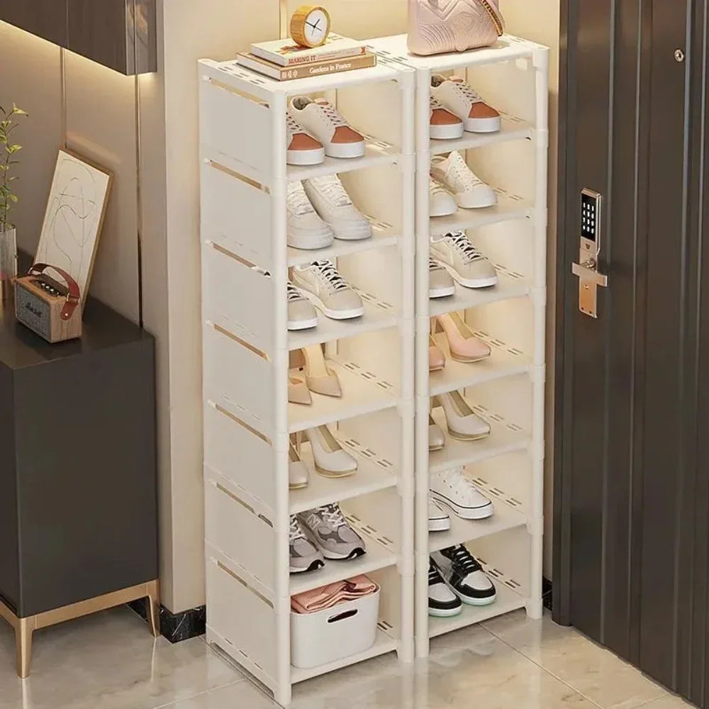 Shoe cabinet for home use, doorstep shoe storage, versatile and simple shoe rack, indoor storage artifact, modern and space savi