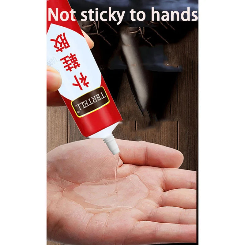 Strong Adhesive Shoes Repair Waterproof Glue No Stick Hand Plastic Metal Rubber Repair Glue Liquid Leather Glue Soldering Agent