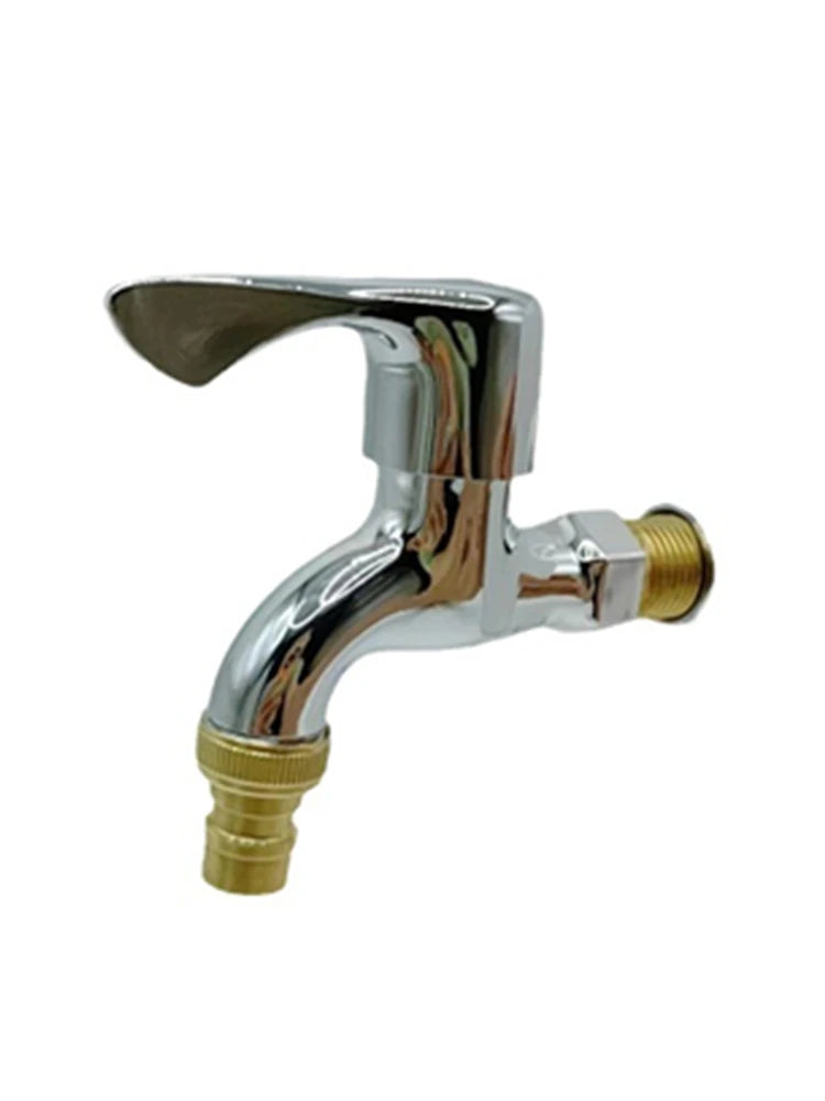 Washer Faucets 1/2" Male Wall Mounted Garden Balcony Water Tap Plastic Water Hose Quick Connector Single Cooled Faucet