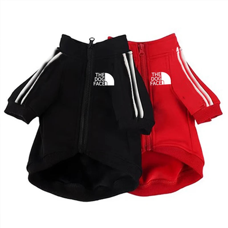 Design Pet Dog Hoodies Cool Dogs Clothes For French Bulldog Pullover Sweatshirt Coats Small Medium Big Dogs the dog face