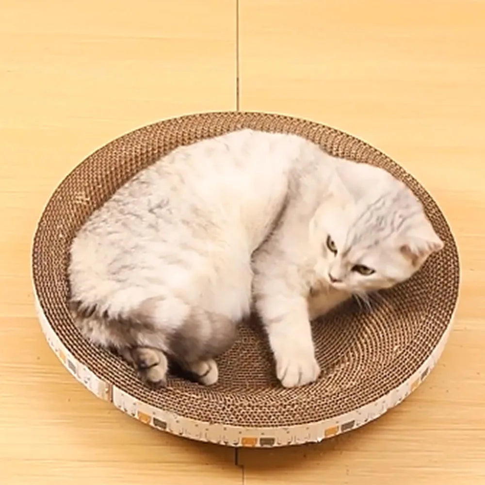 Cat Scraper Sharpening Claw Cardboard Corrugated Board Scratch-resistant Cat Scratch Board Cat Toy Furniture Sofa Cushion Bed